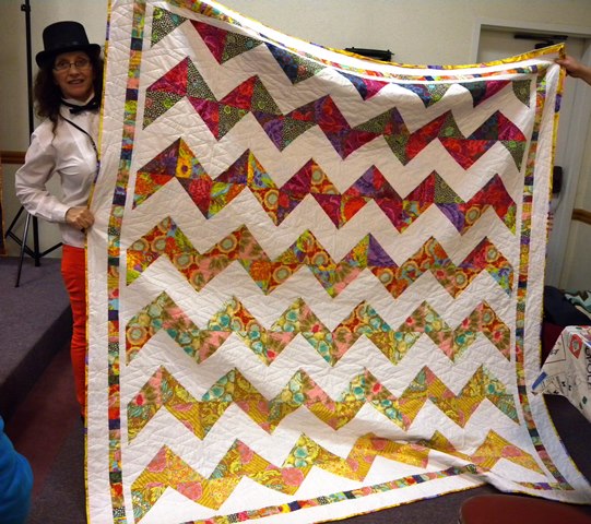 Genelle Voorhees - Chevron Quilt